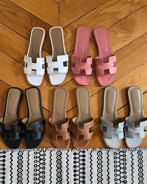 Hermes oran sandal size chart